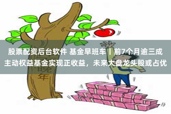 股票配资后台软件 基金早班车丨前7个月逾三成主动权益基金实现正收益，未来大盘龙头股或占优